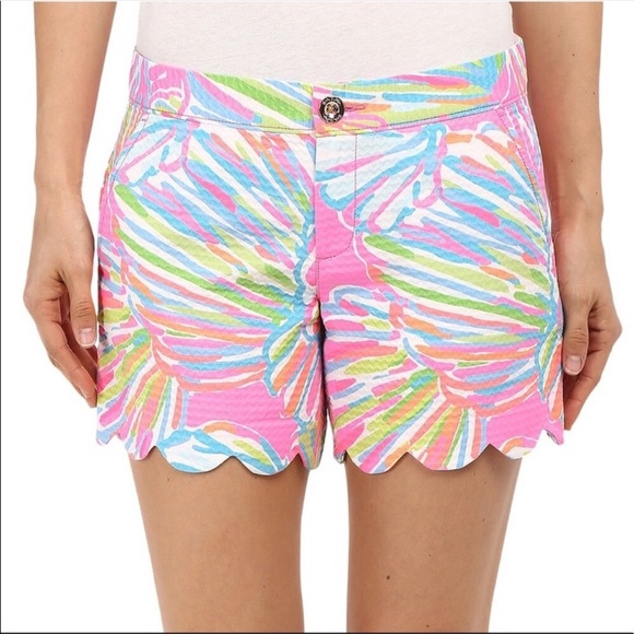 Lilly Pulitzer Buttercup Shellabrate Shorts🐚💕 - Picture 7 of 7
